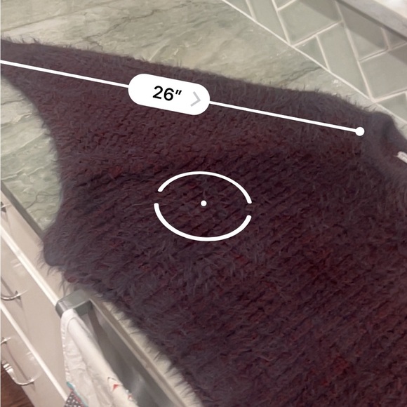 Urban Outfitters Women's Grey and Burgundy Sweater Small/Petite - Picture 10 of 11